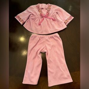 American Girl Julie's retired butterfly pajamas